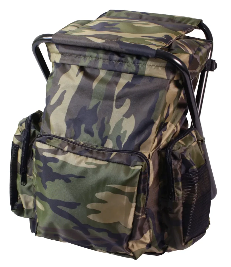 rothco portable backpack with built in stool