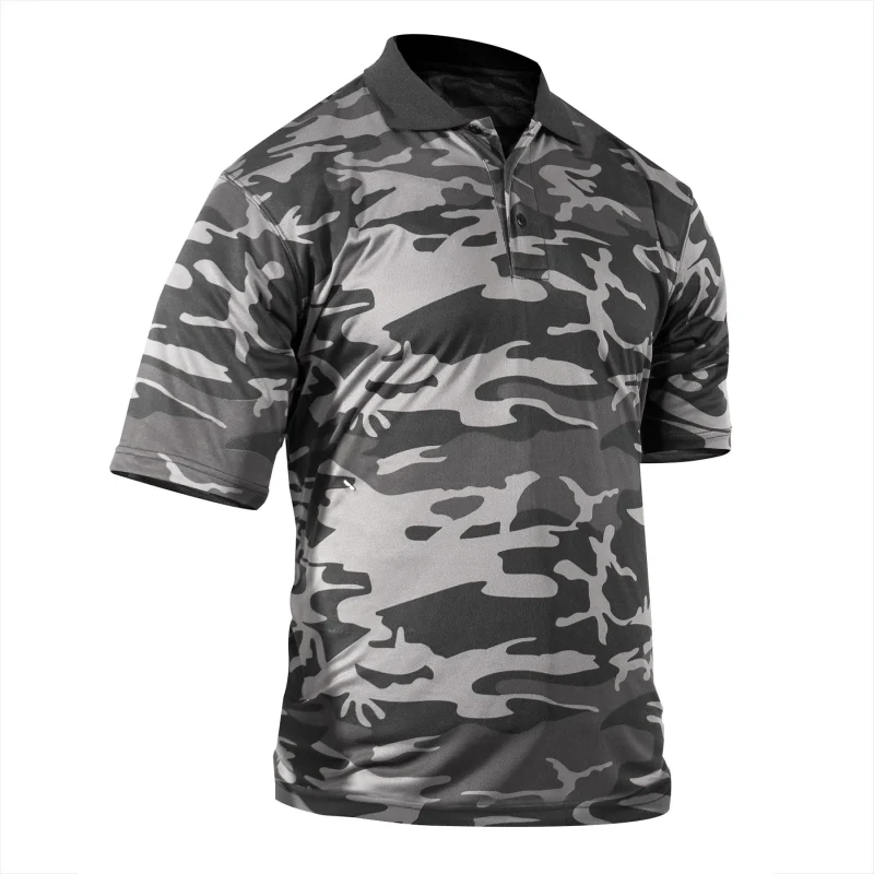 rothco quick dry performance polo shirt