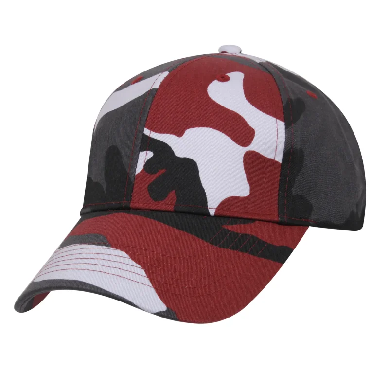 rothco red camo supreme low profile cap