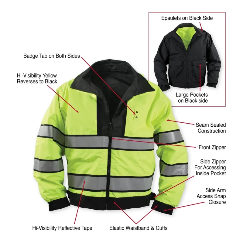 rothco reversible safety work jacket