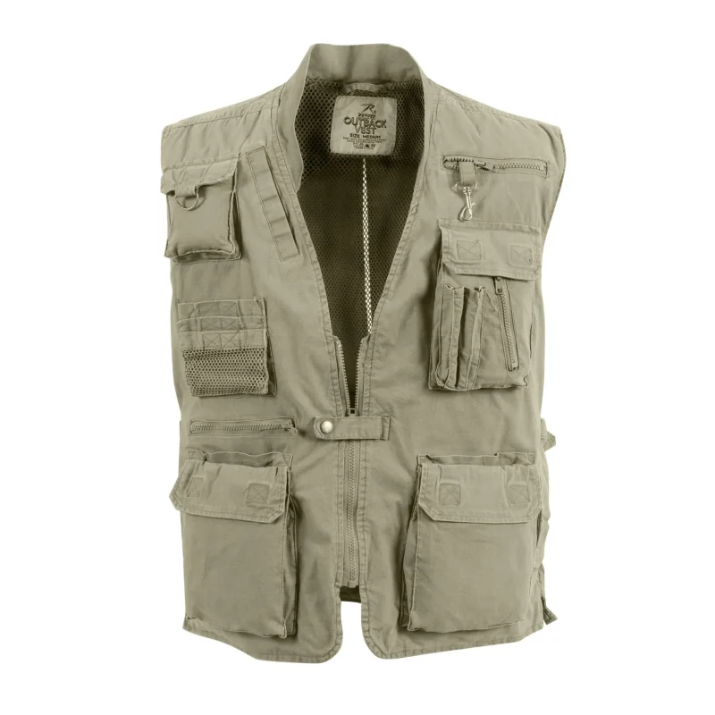 rothco safari outback deluxe vest