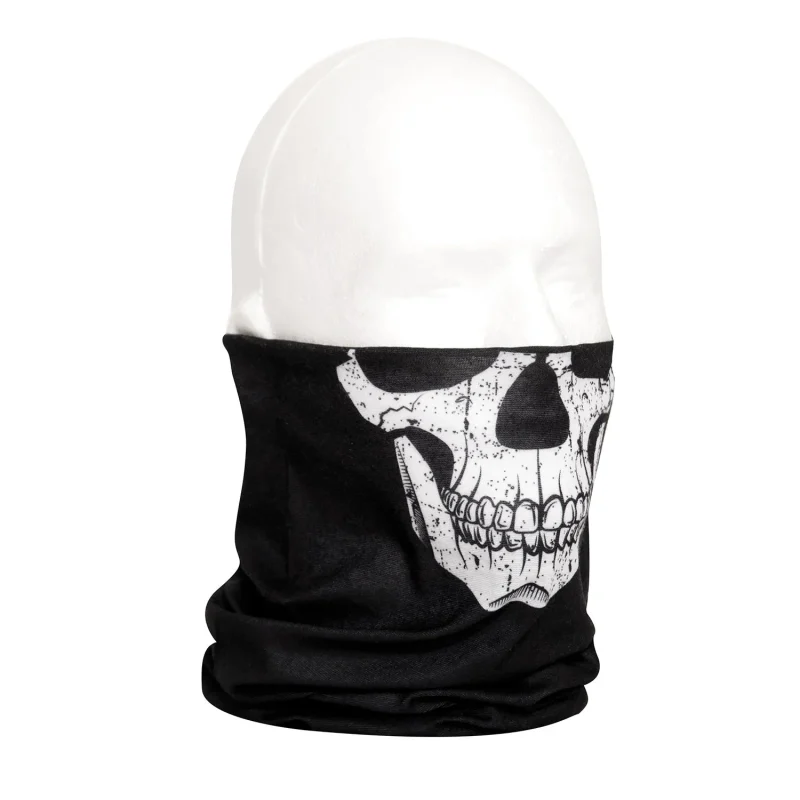 rothco skull print tactical neck gaiter face cover