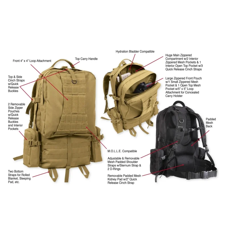 rothco tactical assault backpack