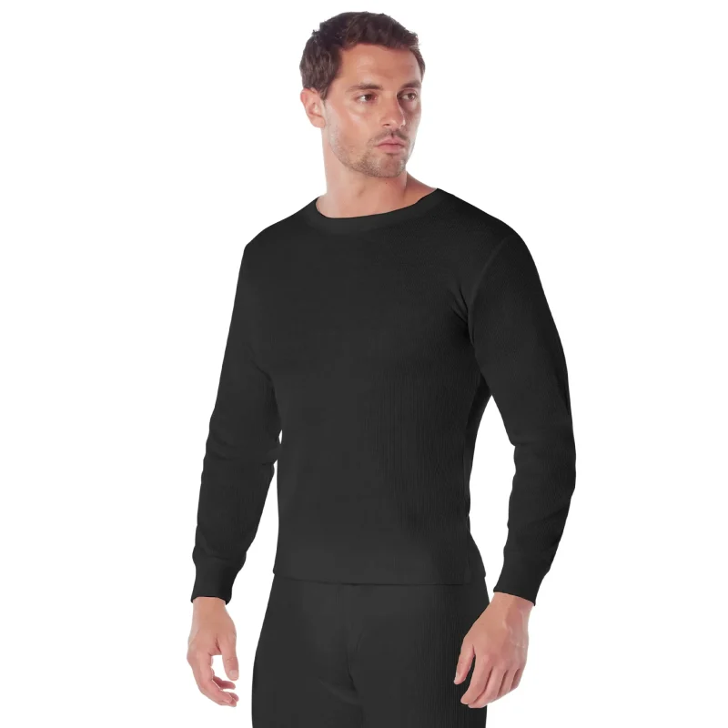 rothco thermal knit long sleeve underwear top