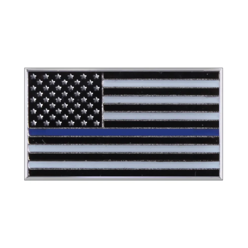 rothco thin blue line flag lapel pin