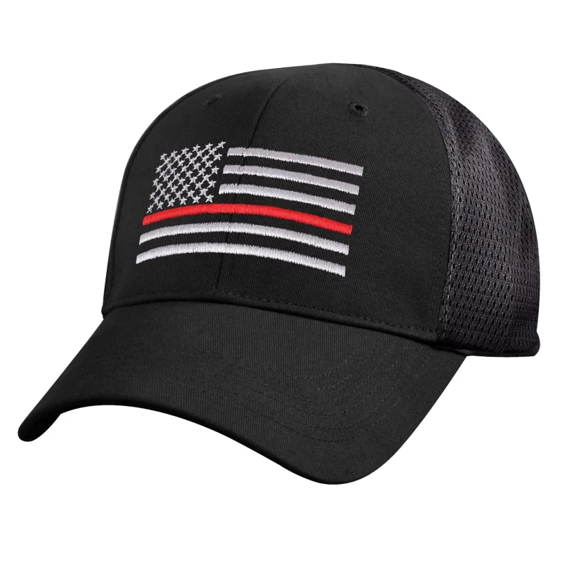 rothco thin red line tactical mesh cap last chance