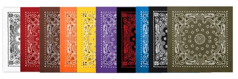 rothco trainmen 22 bandana assorted colors