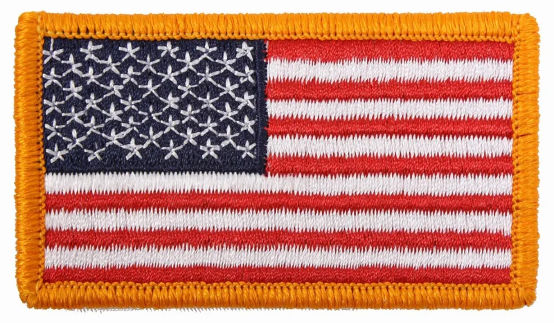 rothco usa flag patch with hook fastener