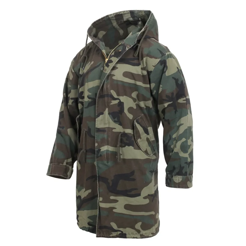 rothco vintage camo m 51 fishtail parka for men