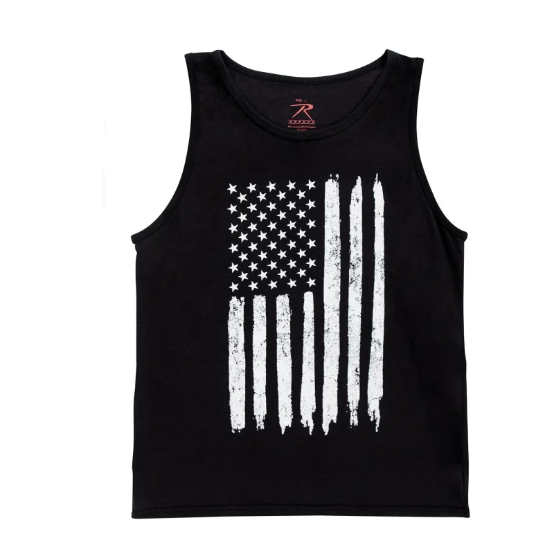 rothco vintage usa flag tank top