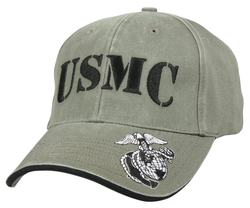 rothco vintage usmc low profile embroidered cap