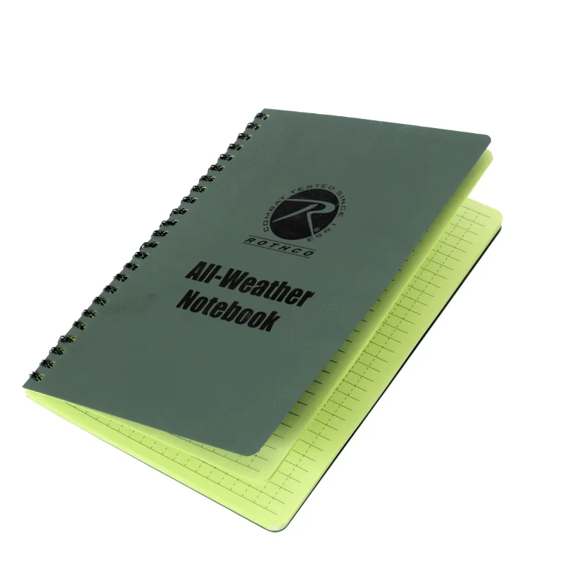 rothco waterproof all weather notebook