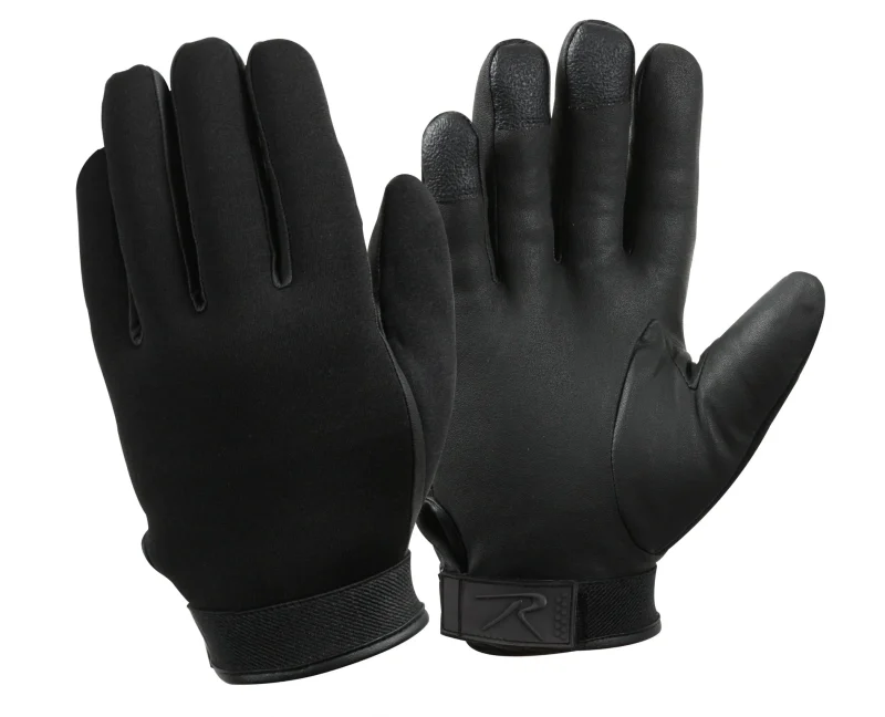 rothco waterproof neoprene insulated gloves black