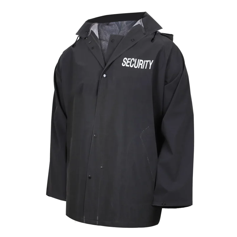 rothco waterproof security rain jacket