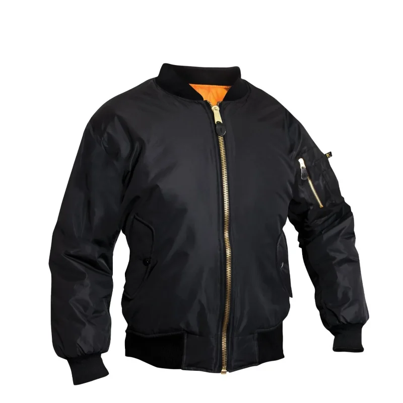 rothco women s black ma 1 flight jacket