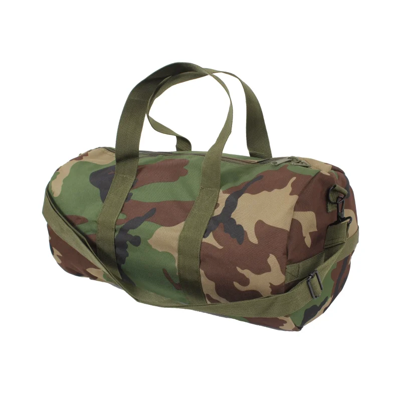 rothco woodland camo shoulder duffle bag limited stock