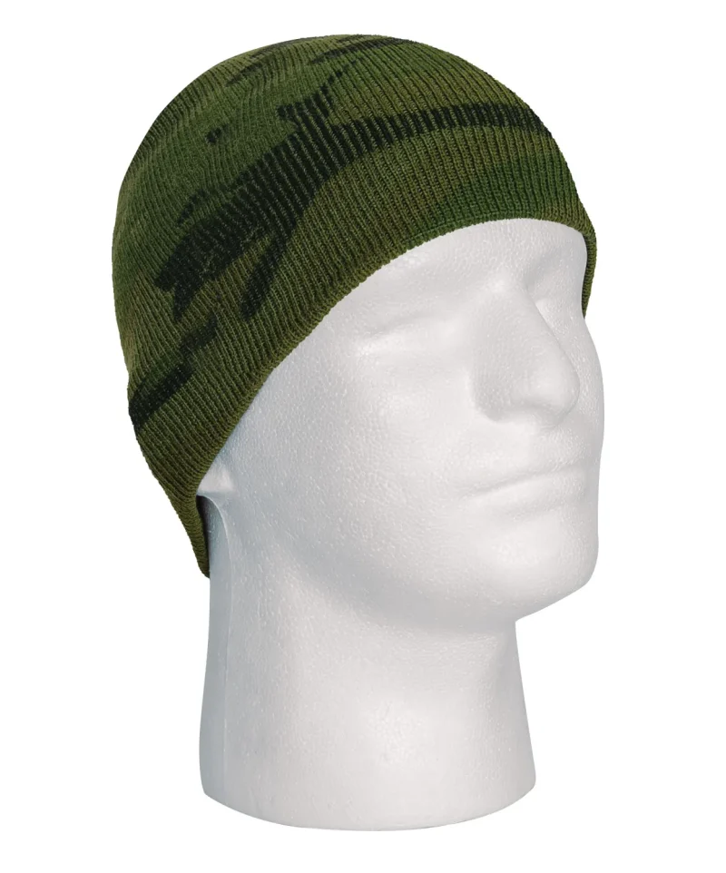 rothco woodland camo skull cap deluxe edition