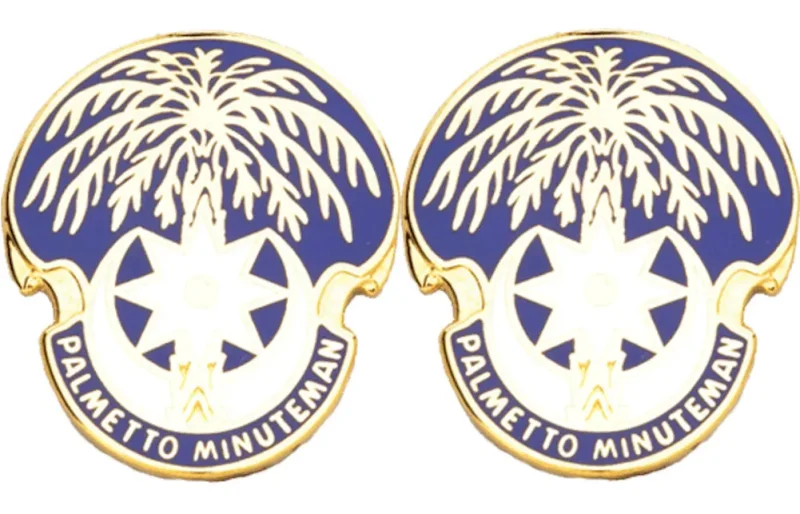 south carolina starc unit insignia set pair