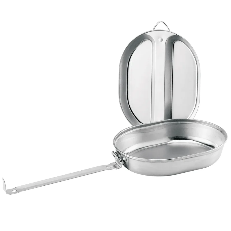 stainless steel gi mess kit for camping