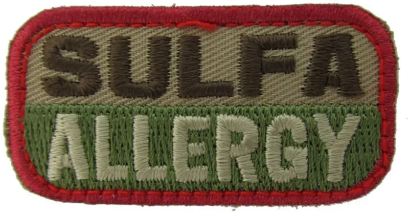 sulfa allergy patch for multicam ocp uniforms