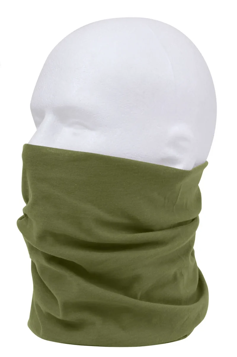 tactical multi use neck gaiter face covering wrap