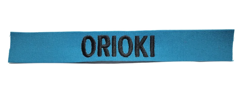 teal sew on fabric name tapes personalized labels scaled