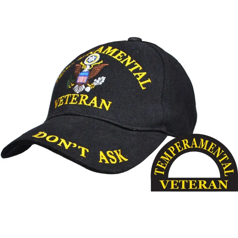 temperamental veteran cap don t ask limited stock