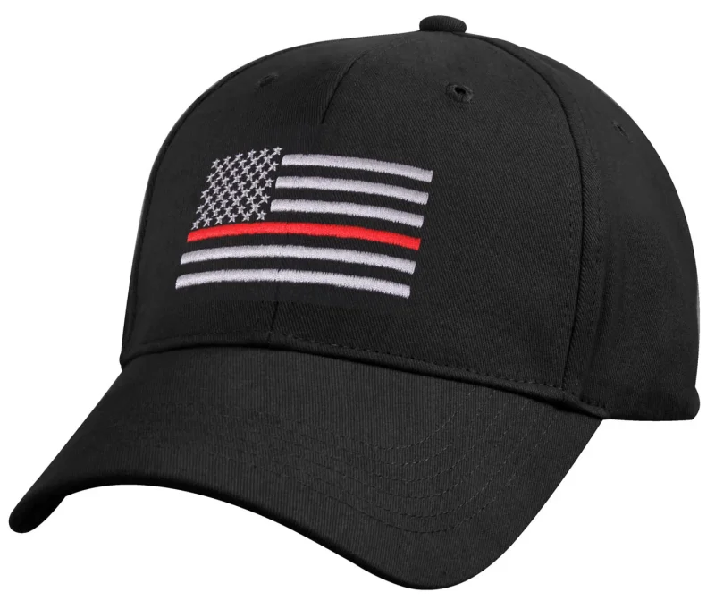 thin red line flag low profile cap rothco