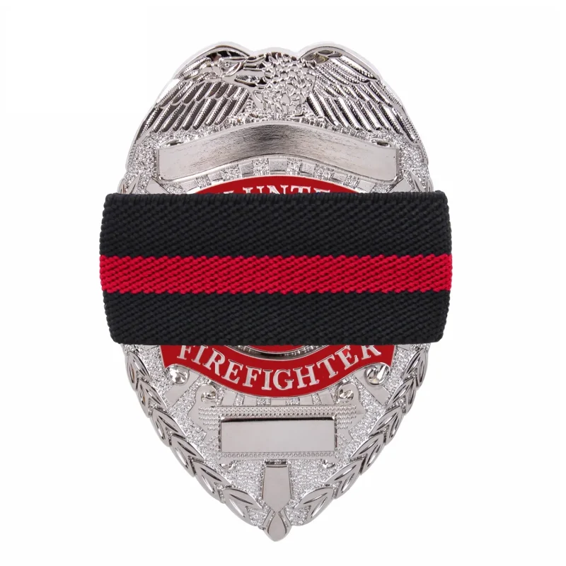 thin red line mourning band for firefighters