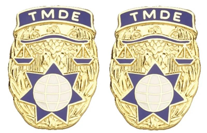 tmde group distinctive unit insignia set pair