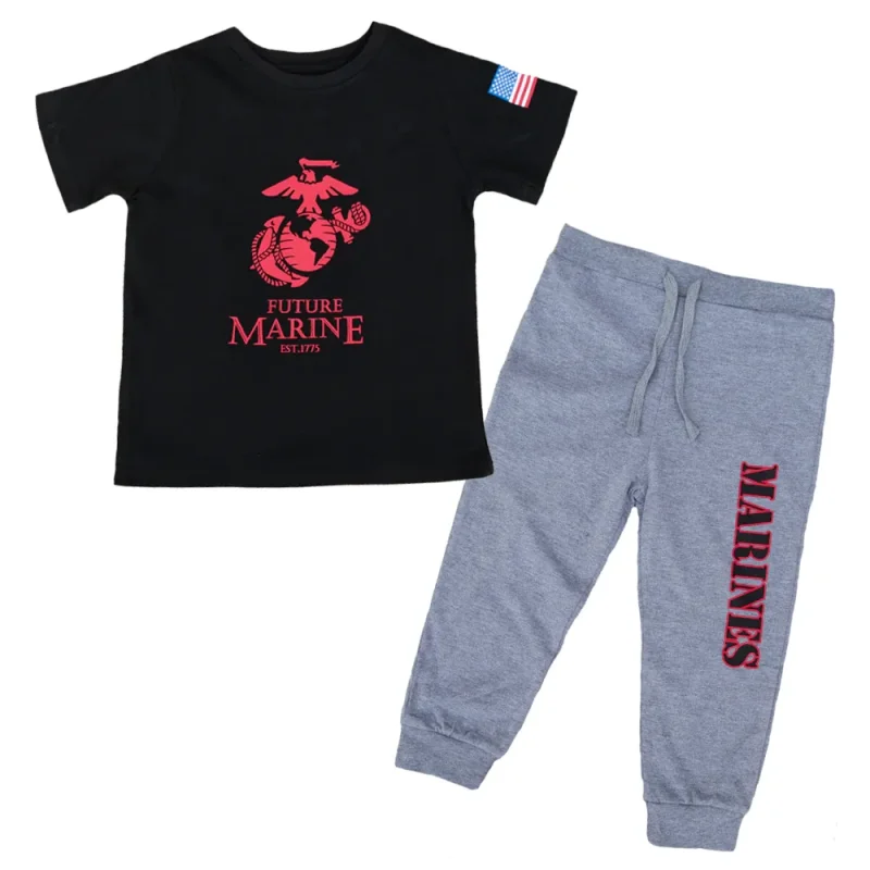 toddler marine jogger set 2 piece outfit