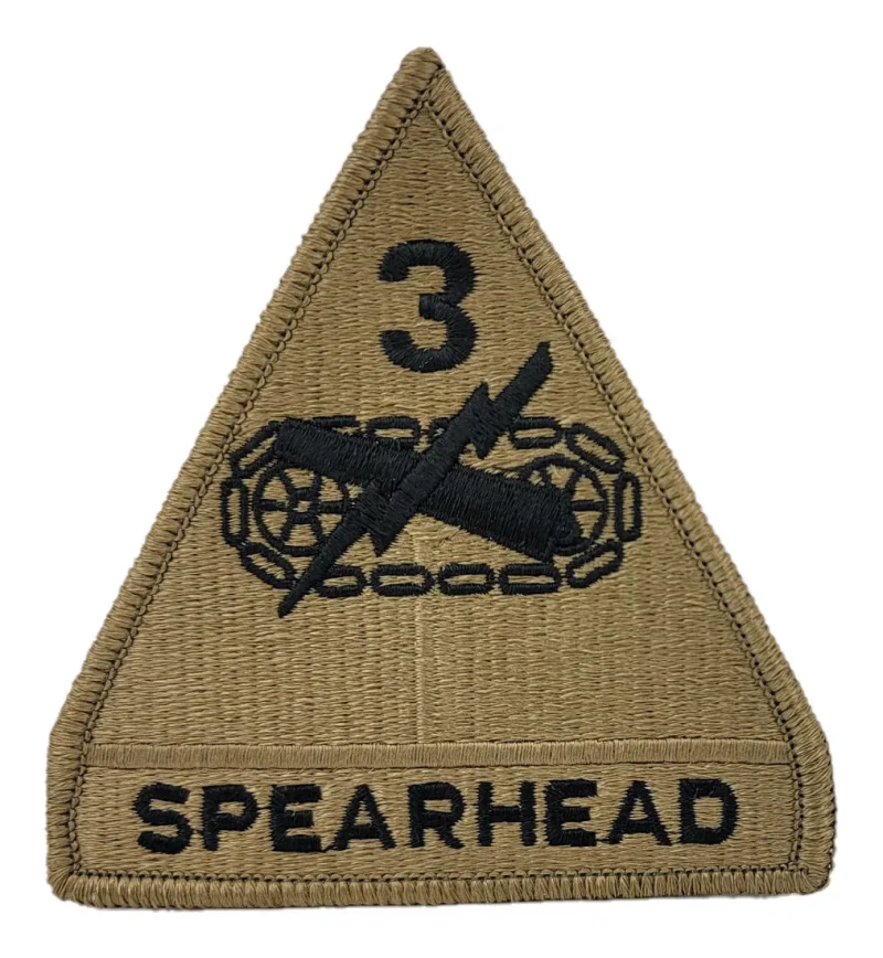 u s army 3rd armored division ocp patch