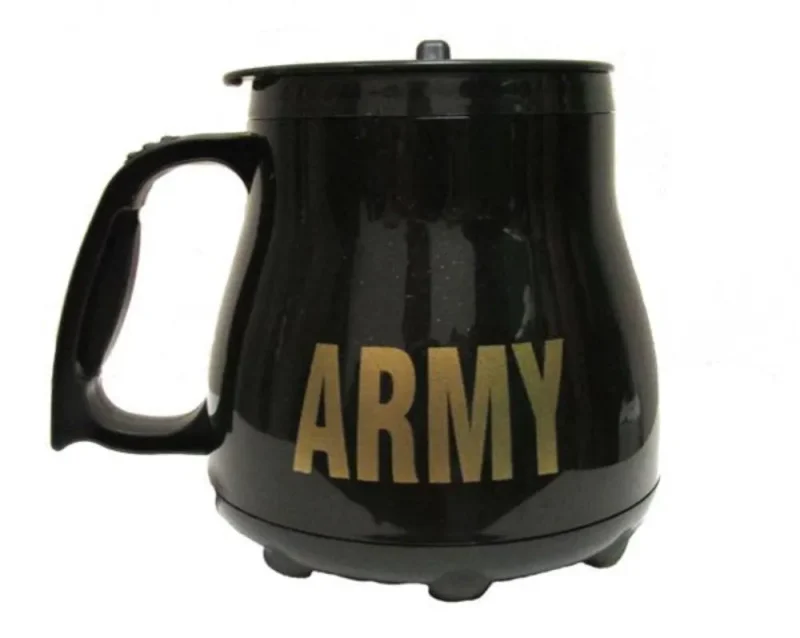 u s army star coffee mug wide base