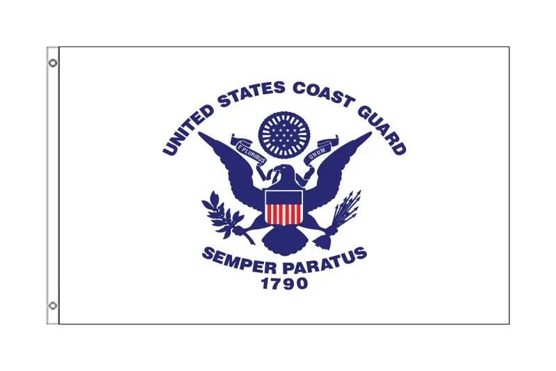 u s coast guard 3x5 polyester flag clearance sale