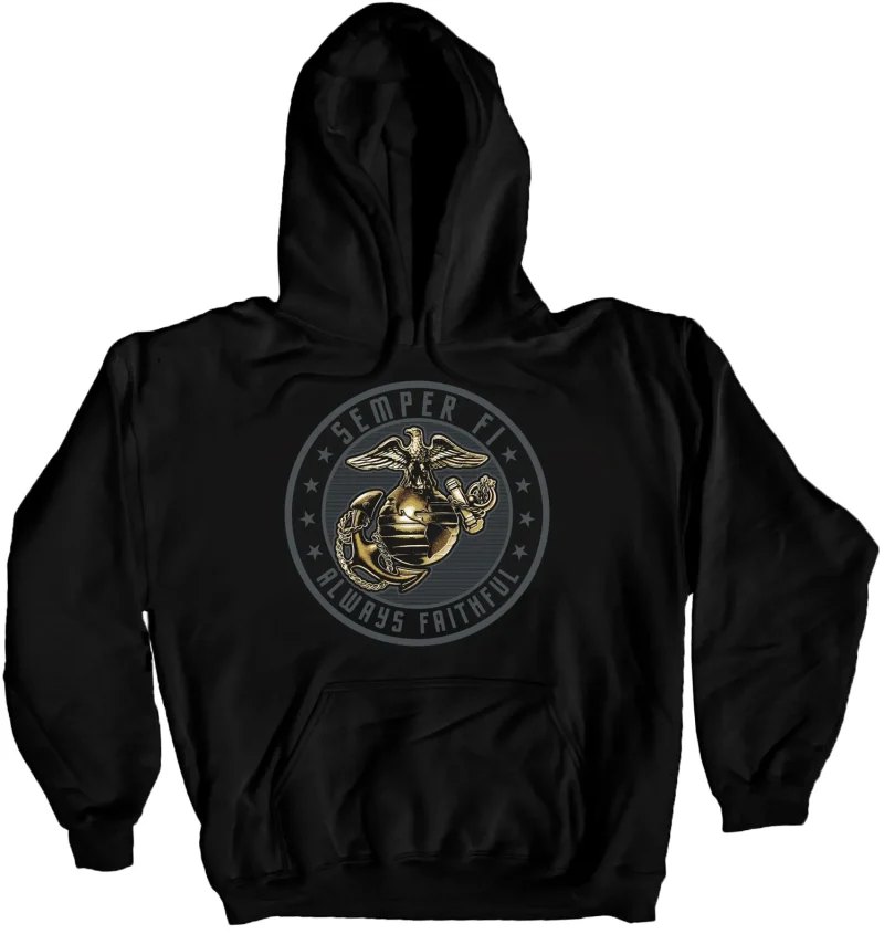 u s m c semper fi hoodie always faithful clearance sale