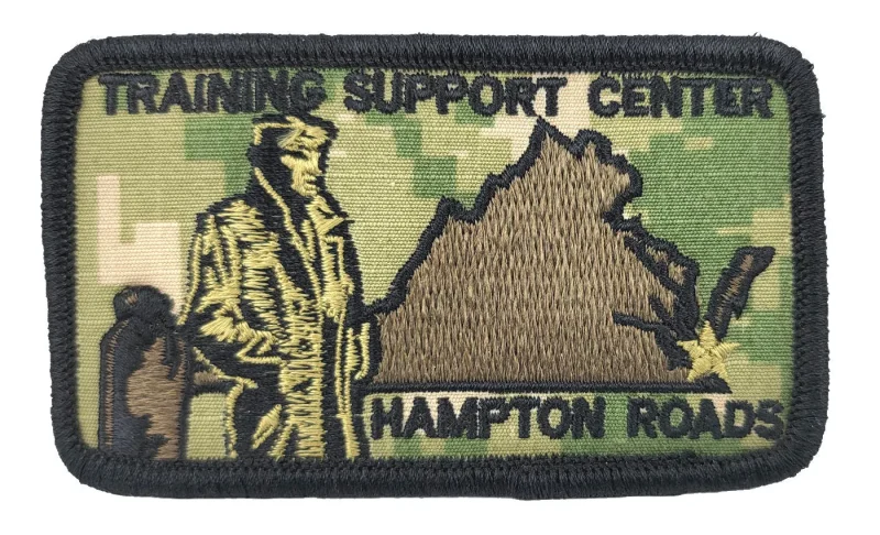 u s navy nwu type iii patch hampton roads training support center