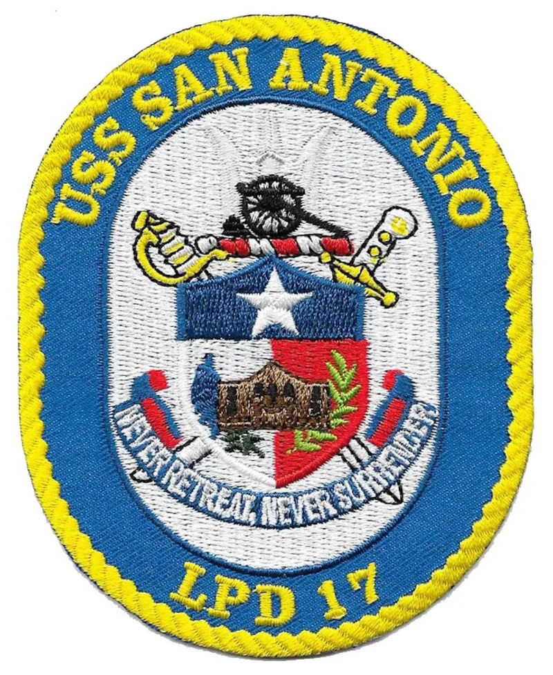 u s s san antonio lpd 17 usmc patch limited stock