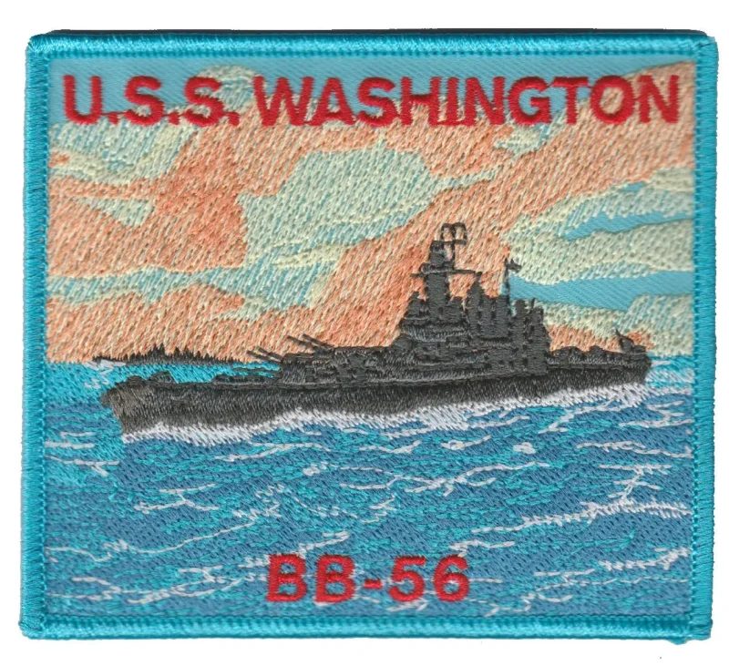 u s s washington bb 56 navy patch clearance sale