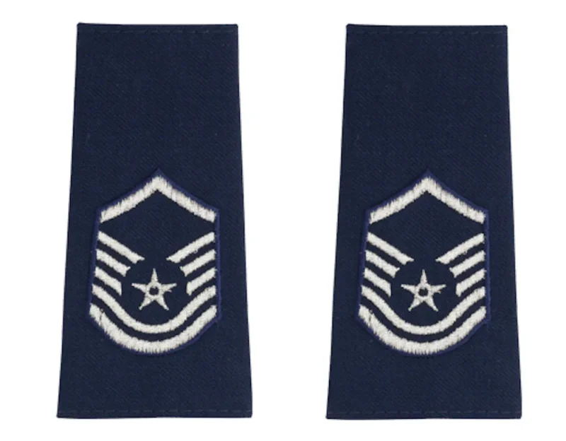 us air force e 7 master sergeant epaulets shoulder marks