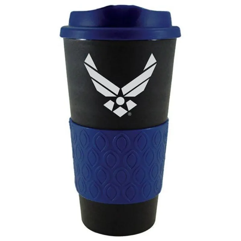 us air force grip n go logo mug