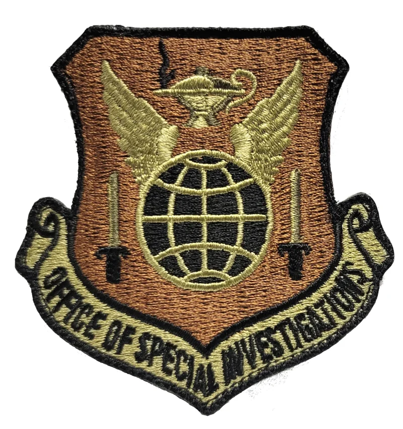 us air force osi ocp spice brown patch