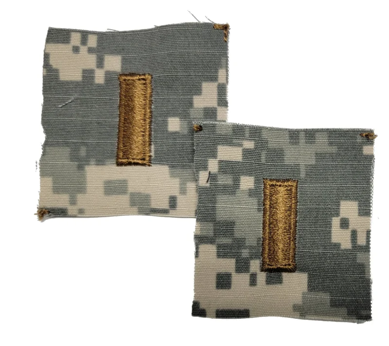 us army acu patcap rank insignia set pair