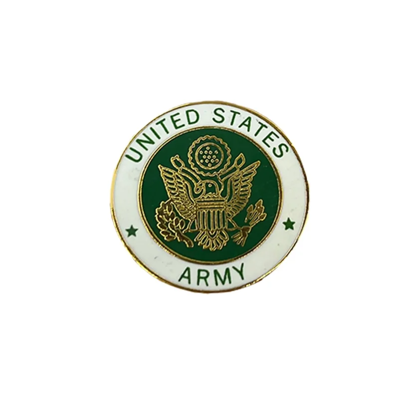 us army circular logo pin limited stock