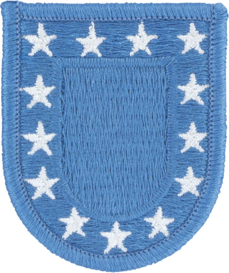 us army standard blue beret insignia