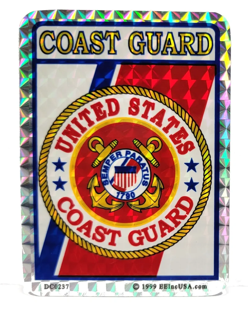 us coast guard sticker military decal limited stock