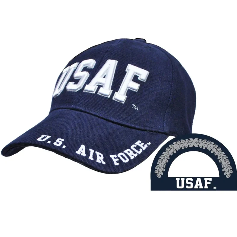 usaf u s air force letter ball cap