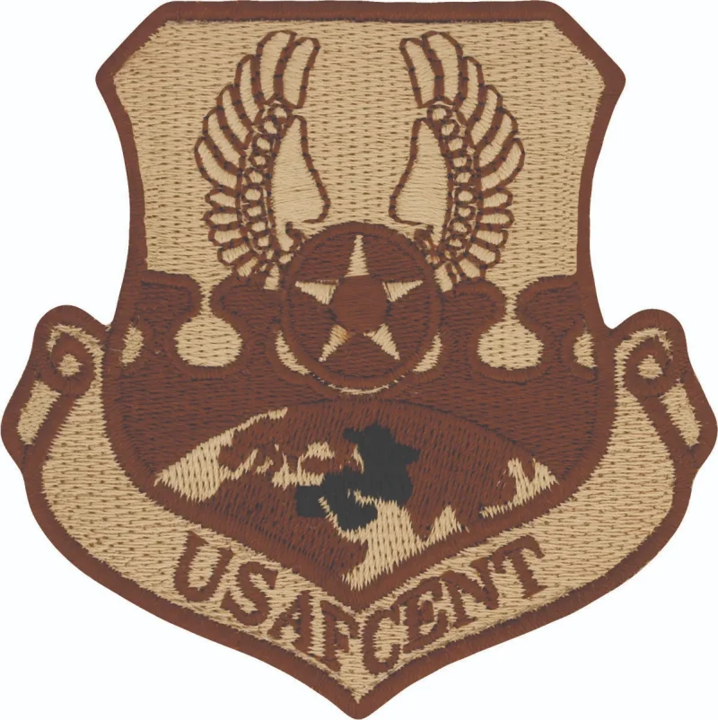 usafcent desert camo patch