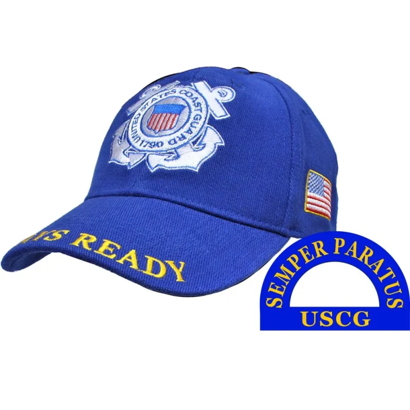 uscg ball cap always ready