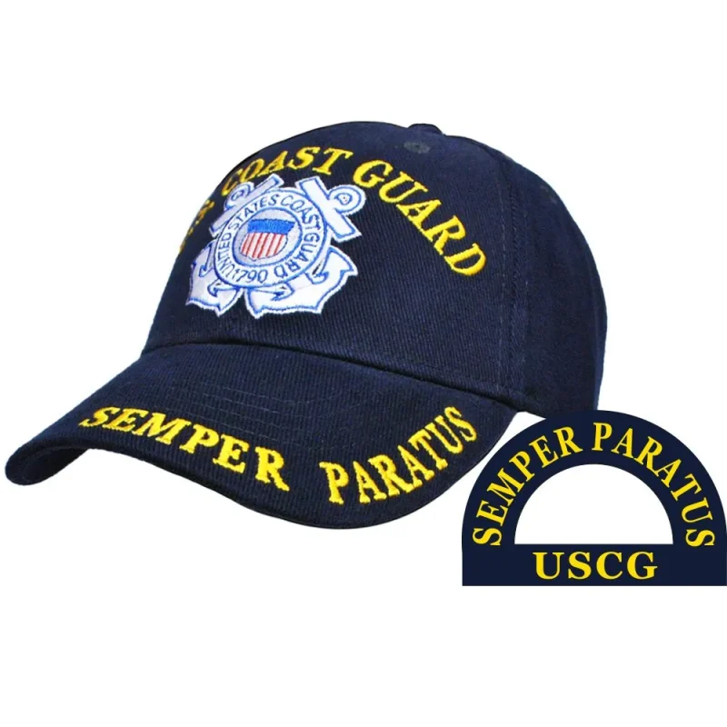 uscg semper paratus ball cap