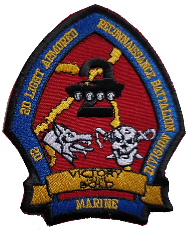 usmc 2nd lar bn 2nd mardiv patch victory to the bold clearance sale